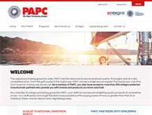 Tablet Screenshot of papc.net